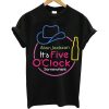 Alan Jackson It’s Five O’Clock Somewhere T-Shirt (GPMU)