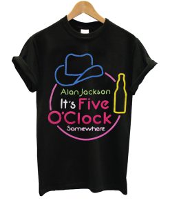 Alan Jackson It’s Five O’Clock Somewhere T-Shirt (GPMU)