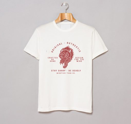 Big Bad Wolf Vintage T-Shirt (GPMU) White