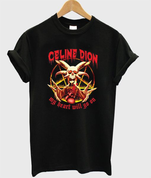 Celine Dion Heavy Metal T-Shirt (GPMU)