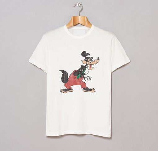 Disney Men's Three Little Pigs Big Bad Wolf T-Shirt (GPMU)