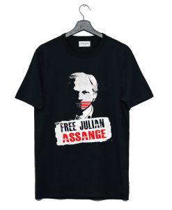 Free Julian Assange T Shirt (GPMU)