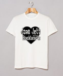Joan Jett & The Blackhearts T Shirt (GPMU) White