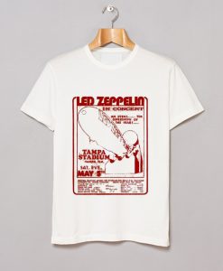 Led Zeppelin Tampa Stadium Tour 1973 T-Shirt (GPMU)
