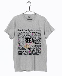 Reba Songs Concert Fan T-Shirt (GPMU)