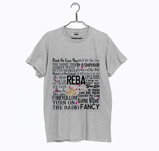 Reba Songs Concert Fan T-Shirt (GPMU)