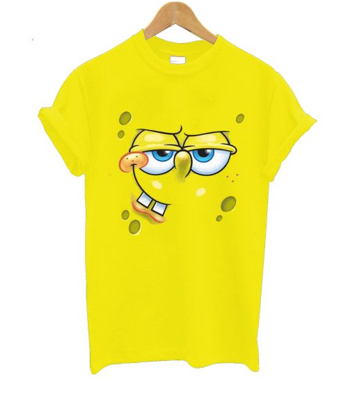 Spongebob Face Smirk T-Shirt (GPMU)