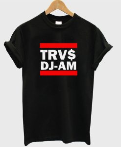 TRVS DJ-AM Black T-Shirt (GPMU)