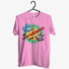 The Itchy And Scratchy Show Light Pink T Shirt (GPMU)