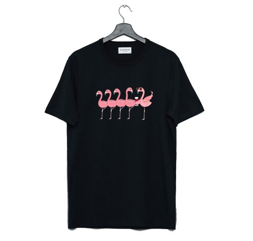Wine And Flamingo T Shirt (GPMU)