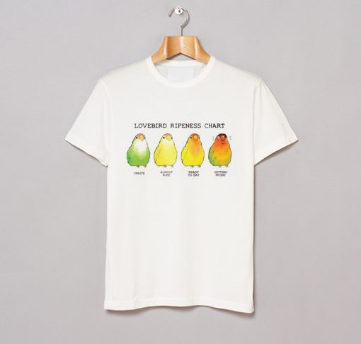 Lovebird Ripeness Chart T Shirt (GPMU)