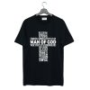 Man Of God Cross T-Shirt (GPMU)