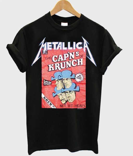 Metallica The Cap’ns Of Krunch T-Shirt (GPMU)