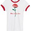 More Self Love Red Ringer T-Shirt (GPMU)