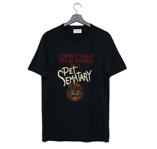 Pet Sematary T-Shirt (GPMU) Black