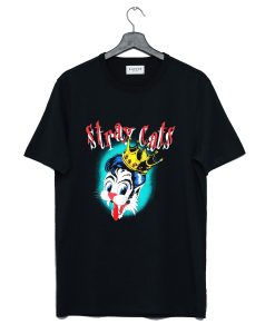 Vintage 1989 Stray Cats Blast Off Tour T Shirt (GPMU)