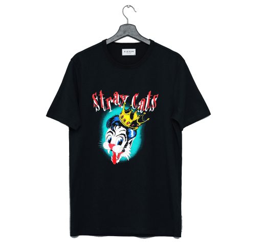 Vintage 1989 Stray Cats Blast Off Tour T Shirt (GPMU)