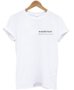 Wanderlust Noun Pocket T Shirt (GPMU)