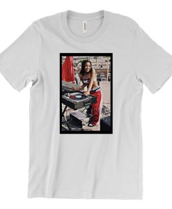 Aaliyah DJ Rock T Shirt (GPMU)