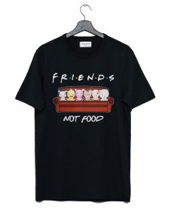 Animals Friends Not Food T-Shirt (GPMU)