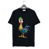 Chicken Hei Hei light Christmas T-Shirt (GPMU)