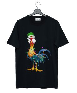 Chicken Hei Hei light Christmas T-Shirt (GPMU)