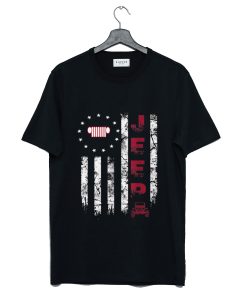 Hot Jeep America Betsy Ross Flag T-Shirt (GPMU)