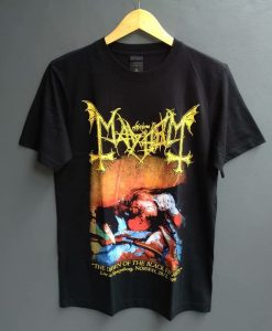 Mayhem Dawn of the Black Hearts T Shirt (GPMU)