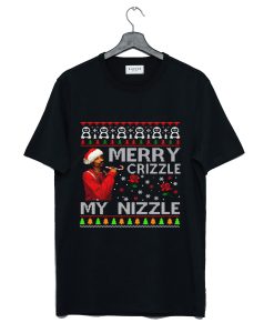 Merry Crizzle Funny Snoop Dogg Christmas T-Shirt (GPMU)