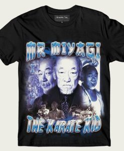 Mr Miyagi The Karate Kid Vintage T-Shirt (GPMU)