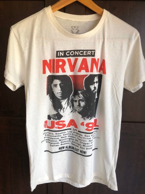 Nirvana in Concert ‘91 T Shirt (GPMU)