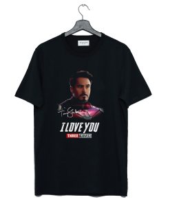 Tony Stark I Love You Three Thousand T Shirt (GPMU)