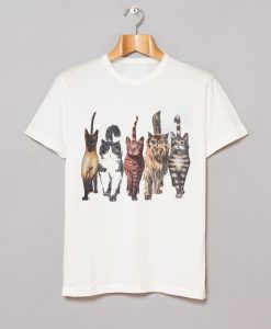 Vintage Heads & Tails Cat smooth T Shirt (GPMU)