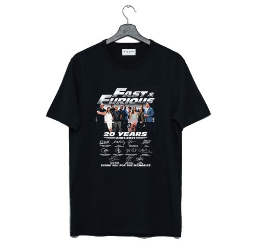 20 Years Fast Furious T Shirt (GPMU)