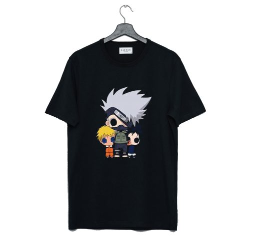 Anime Chibi Kakashi Naruto Sasuke T-Shirt (GPMU)