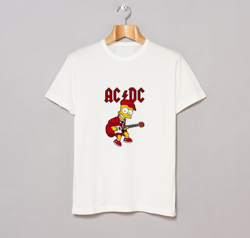 Bart simpson ac dc T Shirt (GPMU)