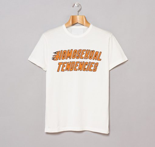 Flame Homosexual Tendencies T Shirt (GPMU)