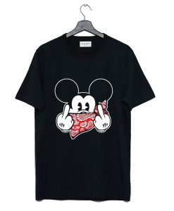 Mickey Mouse Thug Life Gangster T Shirt (GPMU)