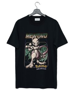 Pokemon Mewtwo T Shirt Black (GPMU)