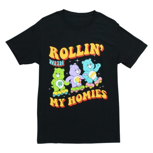Rollin with My Homies Care Bears T Shirt (GPMU)