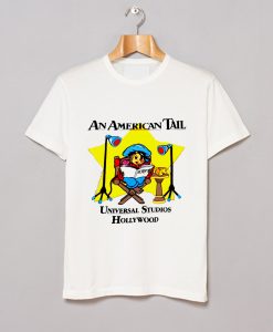 1986 An Americal Fievel Mousekewitz Universal Studios Florida T Shirt (GPMU)