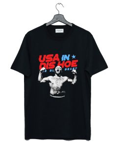 Derrick The Black Beast Lewis USA In Dis Hoe T Shirt (GPMU)