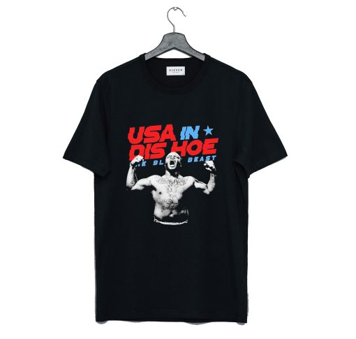 Derrick The Black Beast Lewis USA In Dis Hoe T Shirt (GPMU)