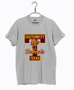 Vintage Southwest Texas State University with bobcats T-Shirt (GPMU)