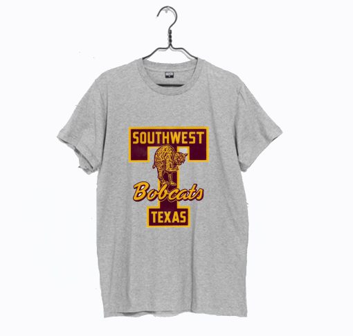 Vintage Southwest Texas State University with bobcats T-Shirt (GPMU)