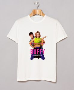 Buffy The Vampire Slayer Luke Perry Kristy Swanson T Shirt (GPMU)