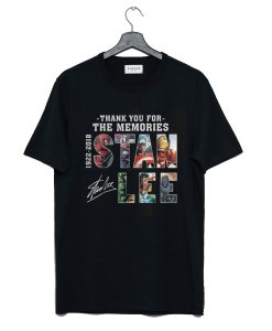 Thank You For The Memories Stan Lee 1922 – 2018 T-Shirt (GPMU)