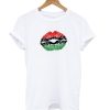 African Lips Flag Black History Month T Shirt (GPMU)