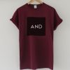 And Maroon T-Shirt (GPMU)