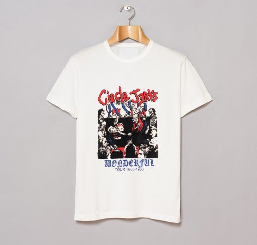 Circle Jerks Wonderful Tour T Shirt (GPMU)